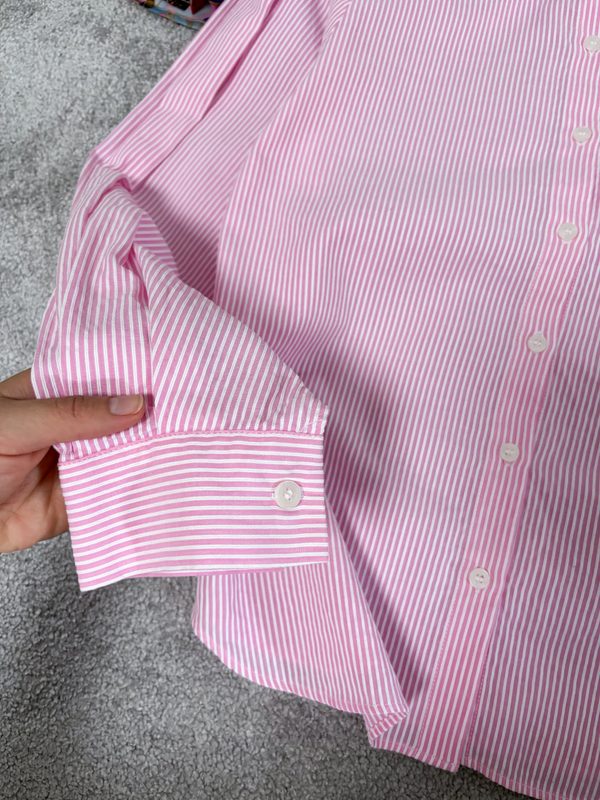 Zara Damen Bluse im Streifenmuster – Größe M – Bild 3 von 8