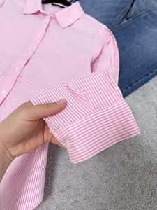 Zara Damen Bluse im Streifenmuster – Größe M – Bild 2 von 8