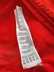 Puma Herren Trainingsjacke Rot Weiß Gr. S Sportjacke – Bild 10 von 10
