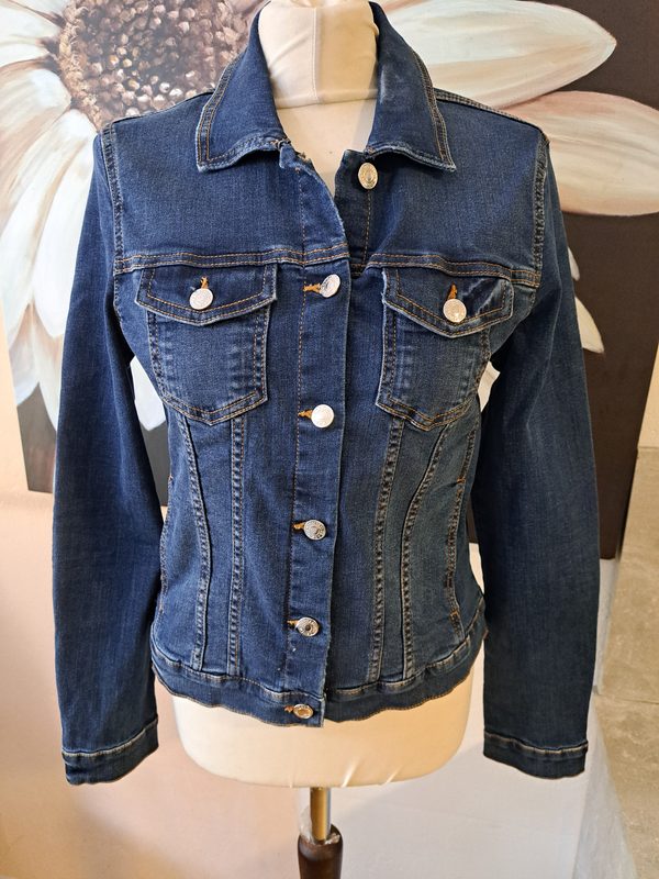 Tom Tailor Denim Jeansjacke Damen Größe M Blau – Bild 3 von 12