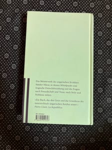 Die Glut – Sándor Márai | Piper Verlag, Roman  — Bild 3 von 7 anzeigen