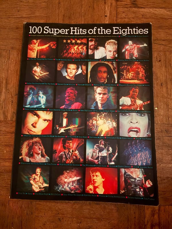 100 Super Hits of the Eighties – Klavier/Gesang/Gitarre Notenbuch — Bild 1 von 2