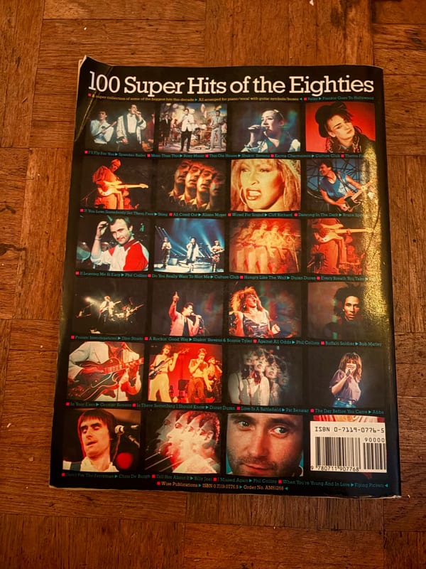 100 Super Hits of the Eighties – Klavier/Gesang/Gitarre Notenbuch — Bild 2 von 2