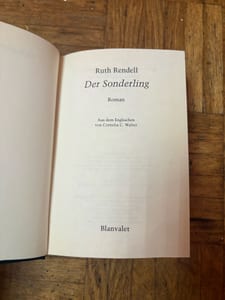 Der Sonderling – Ruth Rendell — Bild 2 von 2 anzeigen