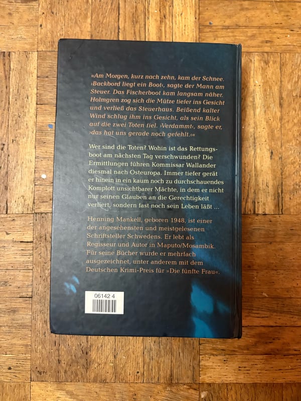 Hunde von Riga – Henning Mankell — Bild 2 von 2