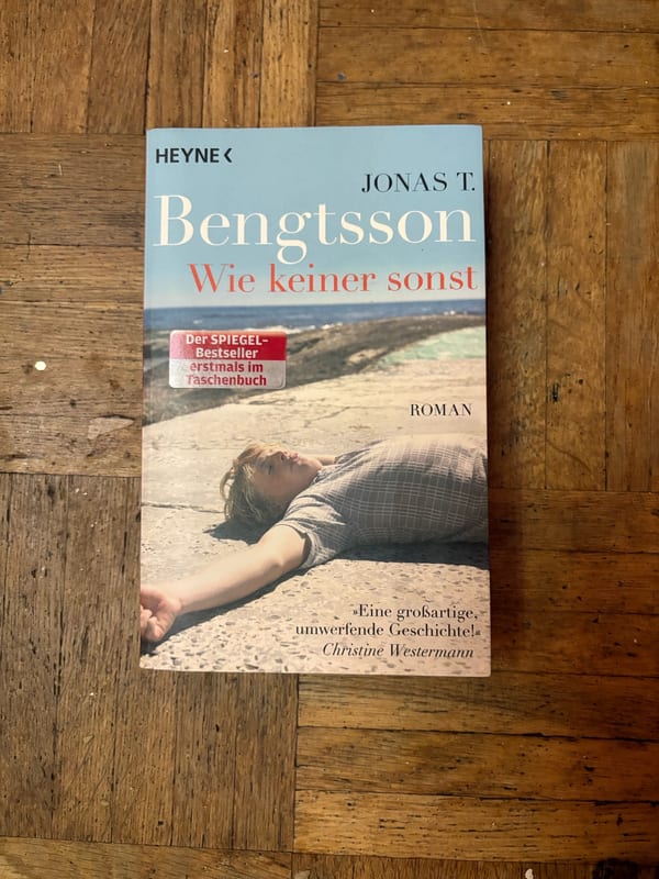 Wie keiner sonst – Jonas T. Bengtsson — Bild 1 von 2