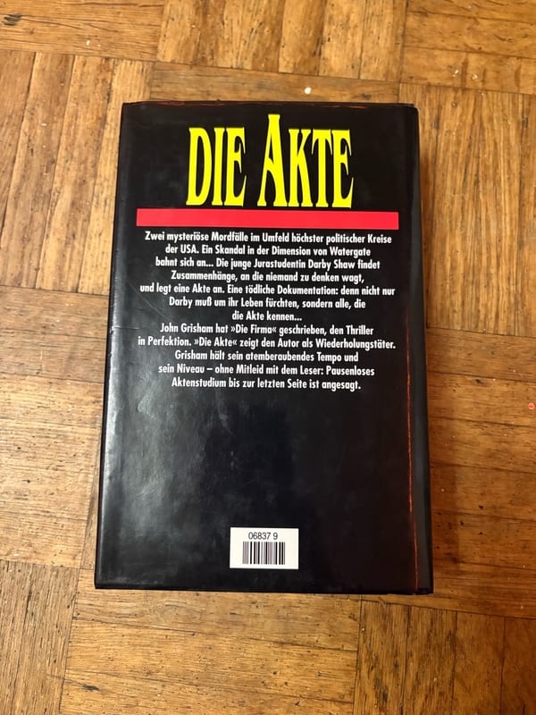 Die Akte – John Grisham — Bild 2 von 2