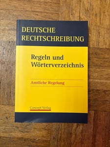 Deutsche Rechtschreibung – Regeln und Wörterverzeichnis — Bild 1 von 2 anzeigen