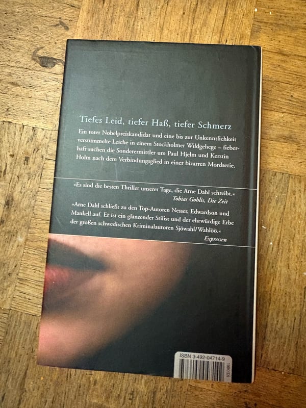 Tiefer Schmerz – Arne Dahl — Bild 2 von 2