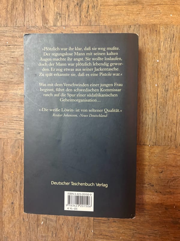 Die weiße Löwin – Henning Mankell — Bild 2 von 2