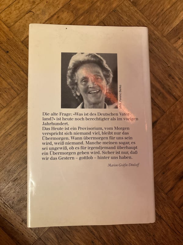 Von Gestern nach Übermorgen – Marion Gräfin Donhoff — Bild 2 von 2