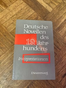Deutsche Novellen des 19. Jahrhunderts – Interpretationen