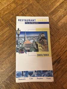 Restaurant Führer – Für das Bergische 2002/2003
