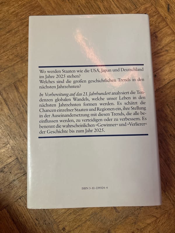In Vorbereitung auf das 21. Jahrhundert – Paul Kennedy — Bild 2 von 2