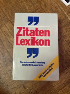 Zitaten Lexikon