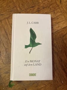Ein Monat auf dem Land – J.L. Carr