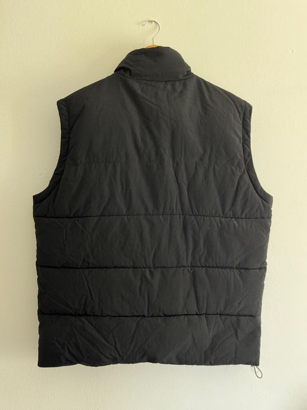 Kani Schwarze Wattierte Weste Gr. XL — Bild 2 von 4