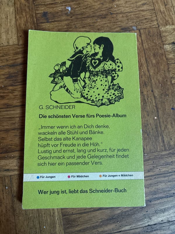 Die schönsten Verse fürs Poesie-Album — Bild 2 von 2