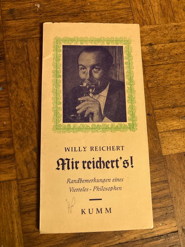 Mir reichert's! – Willy Reichert