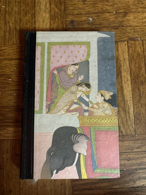 Buch mit indischen Miniaturen – Hardcover — Bild 1 von 2