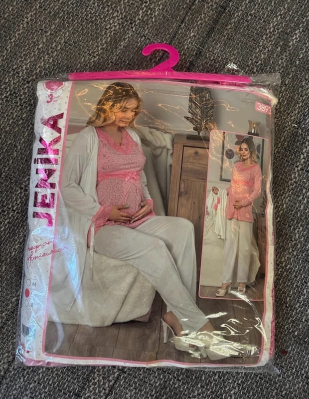 Umstandsmode Set – Stillpyjama — Bild 1 von 3