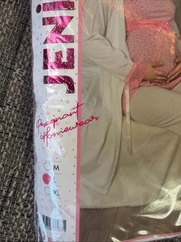 Umstandsmode Set – Stillpyjama — Bild 3 von 3