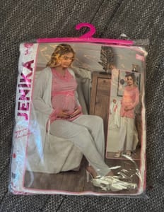 Umstandsmode Set – Stillpyjama — Bild 1 von 3 anzeigen