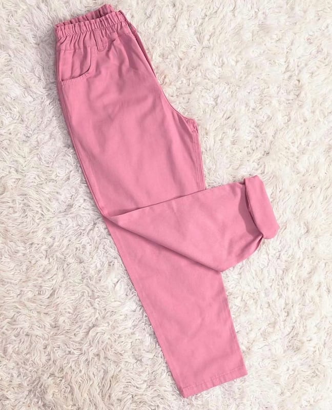 Rosa Jogginghose mit Taschen