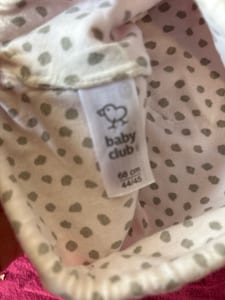 Baby Club Bären-Mütze, 68 cm (44/45) – Rosa — Bild 2 von 2 anzeigen