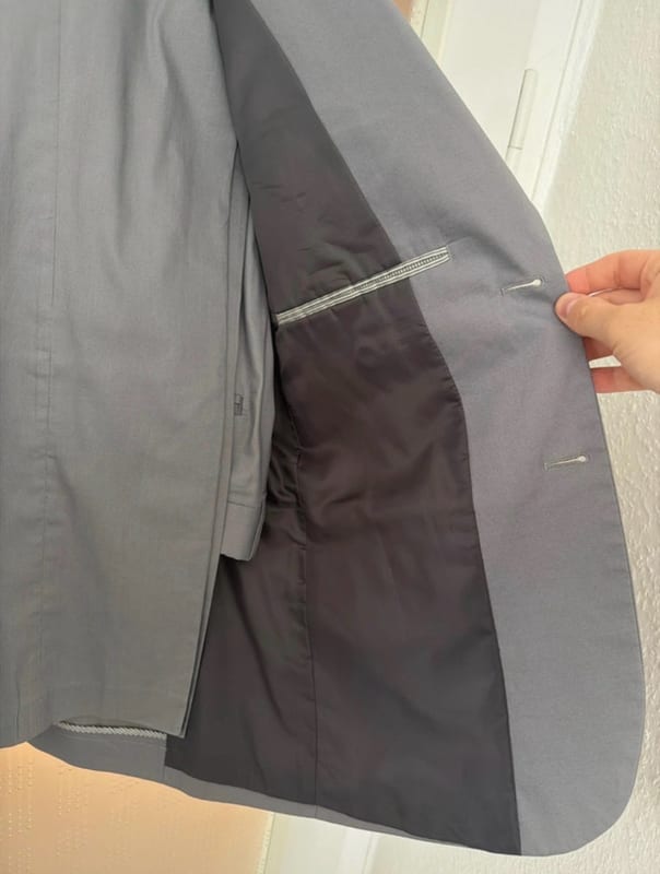 H&M Sakko/Blazer, EUR 52 (US 42R) – Grau — Bild 3 von 4