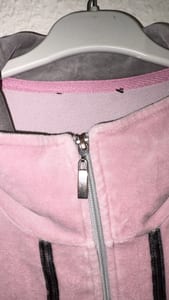 Nicki-Freizeitjacke mit Reißverschluss in Rosa – Damen XXL/XXXL — Bild 2 von 4 anzeigen