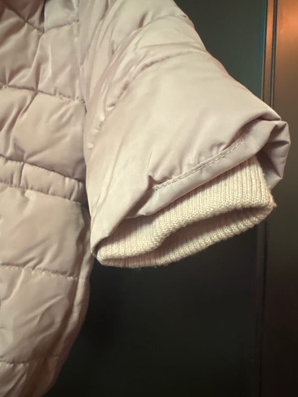Gefütterte Winterjacke mit Kapuze – Rosa, Babygröße — Bild 5 von 6