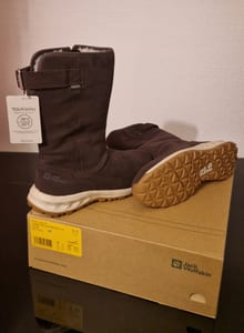 🤎 Jack Wolfskin Damen-Winterstiefel Texapore– Dark Oak –Gr. 39 –Neu mit Etikett — Bild 2 von 3 anzeigen