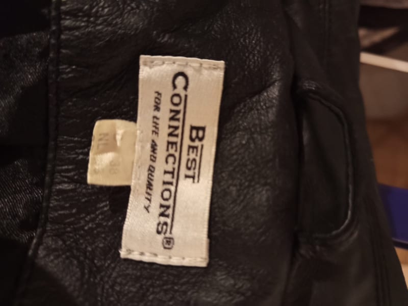 🖤 Best Connections Damen-Lederjacke – Schwarz – Gr. L – Echtes Leder 🖤 — Bild 5 von 5