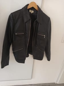 🖤 Best Connections Damen-Lederjacke – Schwarz – Gr. L – Echtes Leder 🖤 — Bild 2 von 5 anzeigen