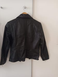 🖤 Best Connections Damen-Lederjacke – Schwarz – Gr. L – Echtes Leder 🖤 — Bild 3 von 5 anzeigen