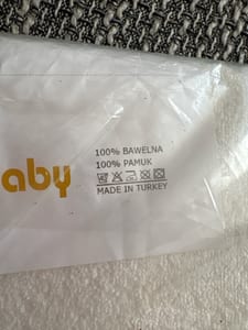 Baby-Kapuzenhandtuch mit Bärchen-Motiv, rosa Einfassung — Bild 3 von 3 anzeigen