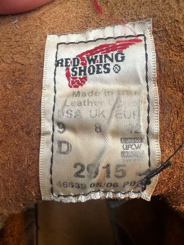 Herren Red Wings (rar) US 9 – Größe 42 – Braun – Bild 2 von 6