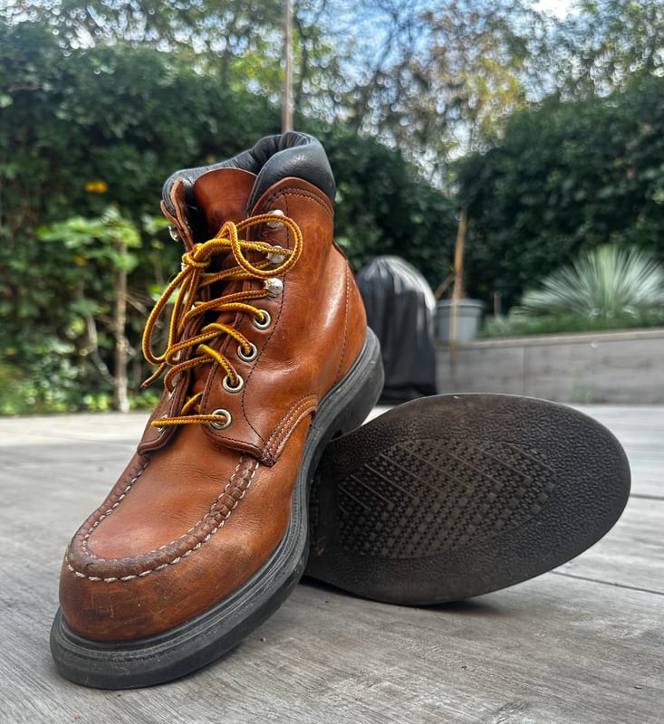 Herren Red Wings (rar) US 9 – Größe 42 – Braun – Bild 6 von 6
