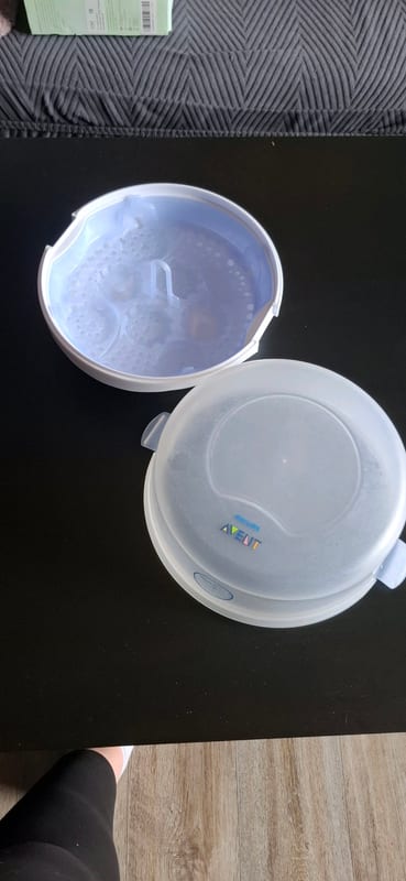Philips AVENT Baby Mikrowellensterilisator – Größe 56 – Blau – Bild 2 von 3