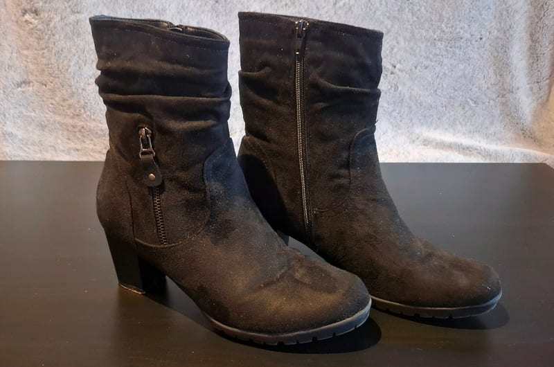 Damen Stiefeletten / Ankle Boots Gr.41 – Schwarz – Bild 2 von 2