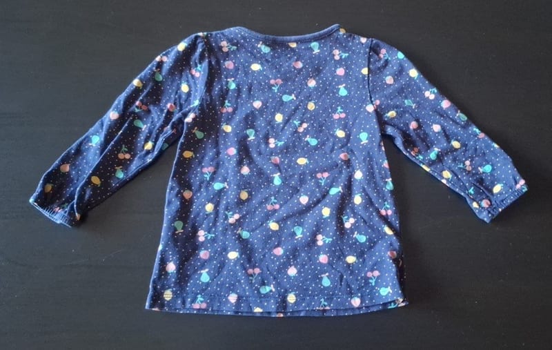 Mädchen Süßes Set im Früchte-Look Gr.86 – Blau – Bild 3 von 5