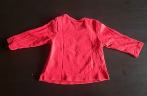 Mädchen 2er Disney Freizeitanzüge/Schlafanzüge "Minnie Maus" Gr.74/80 – Rot/Grau — Bild 3 von 10 anzeigen