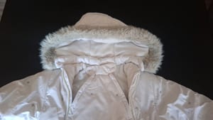 Mädchen Schneeanzug Gr.80 – Weiß — Bild 5 von 8 anzeigen