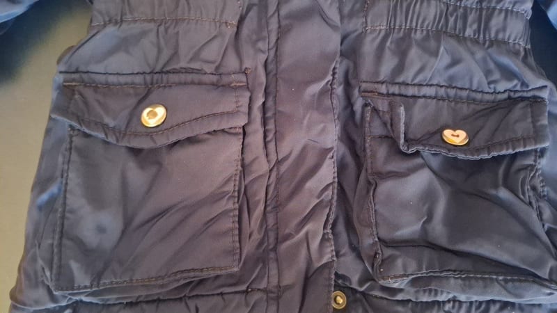 Kinder-Winterjacke Gr. 92 – Blau – Bild 5 von 5