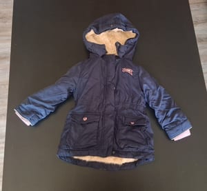 Kinder-Winterjacke Gr. 92 – Blau