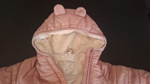 Mädchen Schneeanzug Gr.74/80 – Rose — Bild 4 von 5 anzeigen