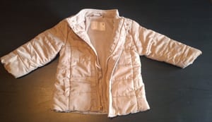 Kinder Steppjacke Gr. 86/92 – Beige