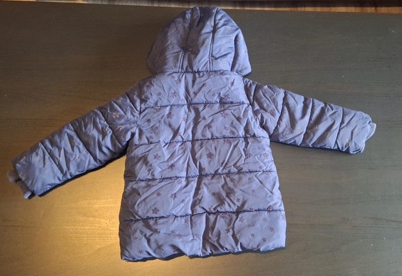 Kinder-Steppjacke Gr. 86 – Blau – Bild 4 von 4