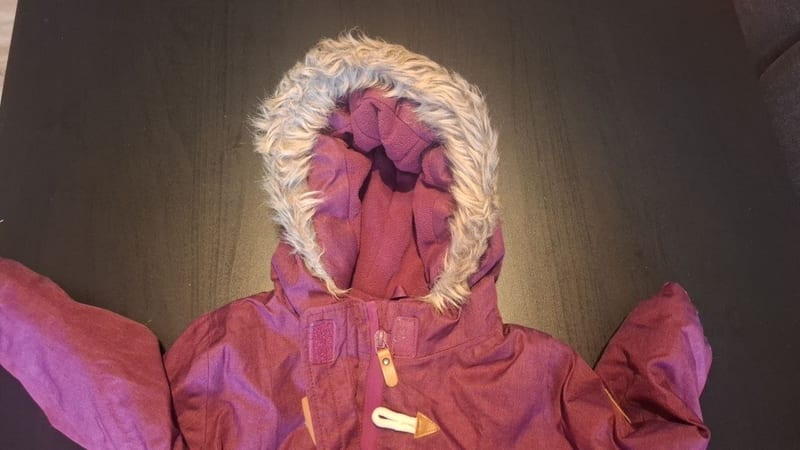 Mädchen Schneeanzug Gr.86 – Rot – Bild 4 von 5
